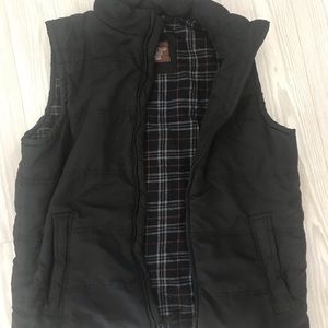 Weather wear black vest